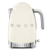 غلاية مياه ذكية سميج (SMEG) بتحكم في الحرارة 2400 واط، 7 إعدادات للحرارة، سعة 1.7 لتر